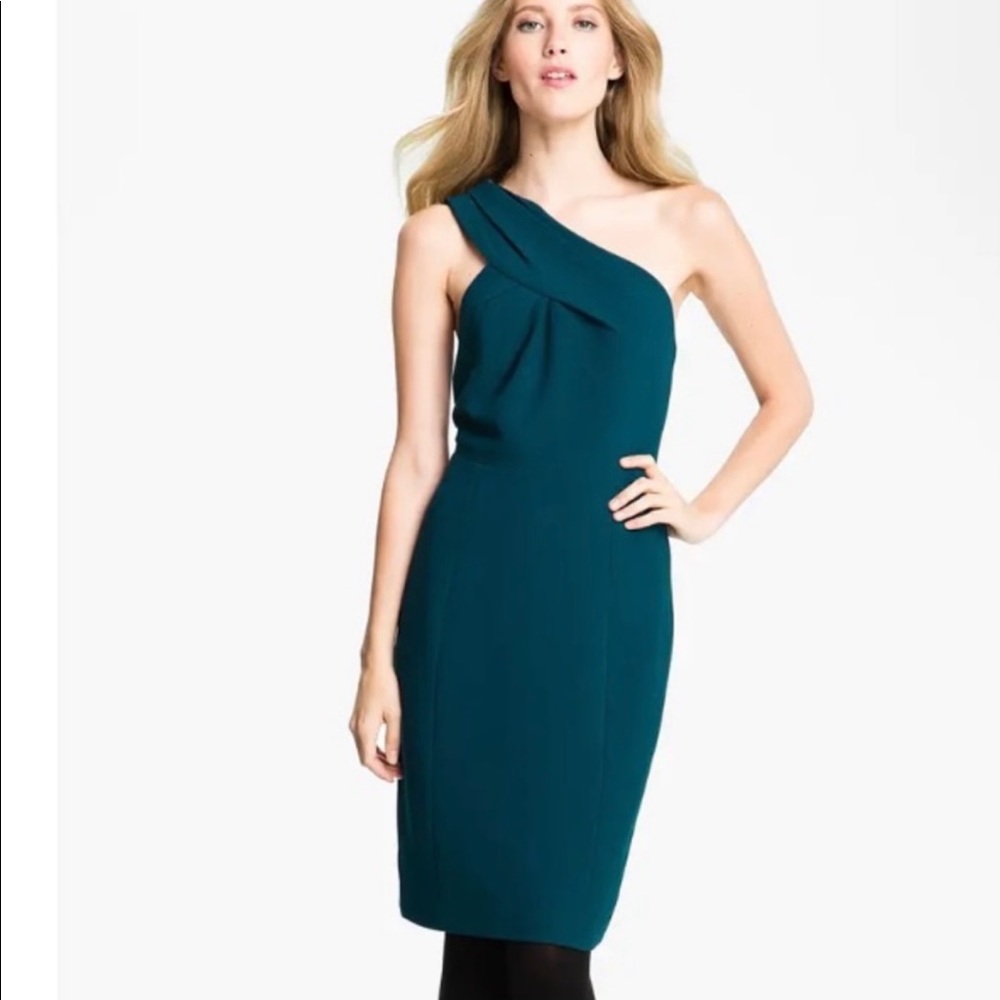 Tory Burch one-shoulder Ashlee cocktail dress 4